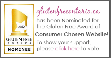 Gluten free Awards Nomination